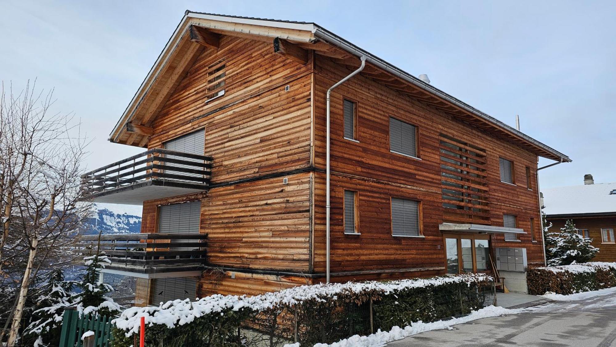 Appartement Meuble A Louer A Nax Exterior foto